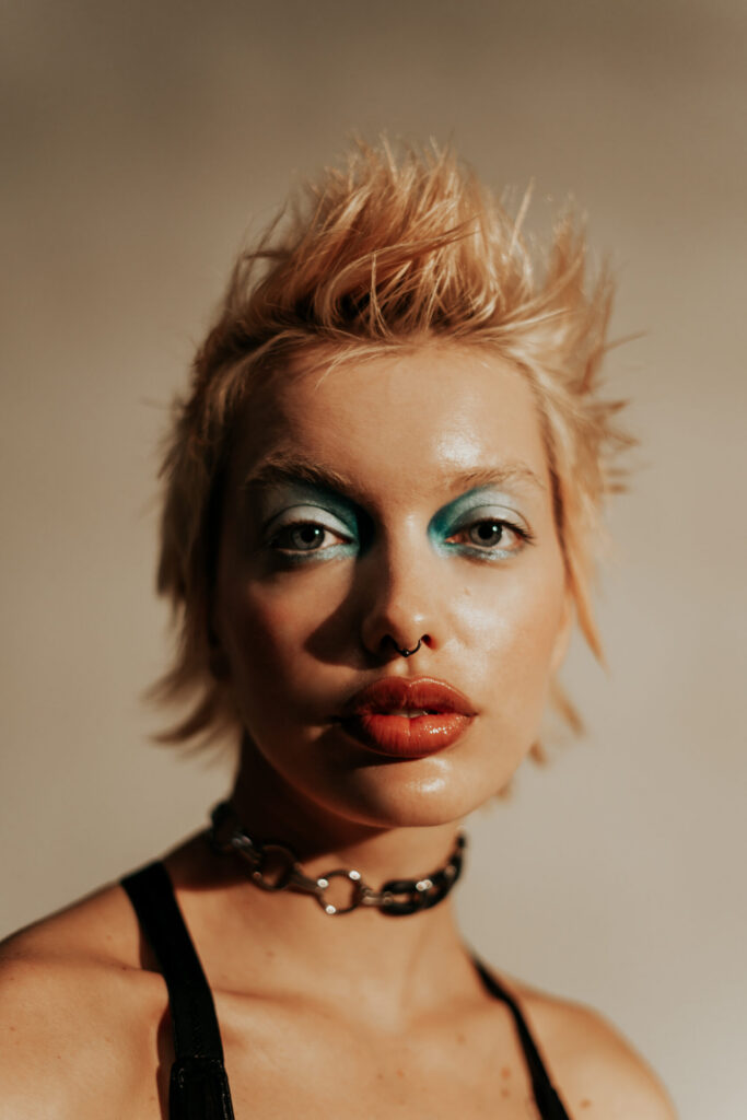 Photo shoot for lingerie brand