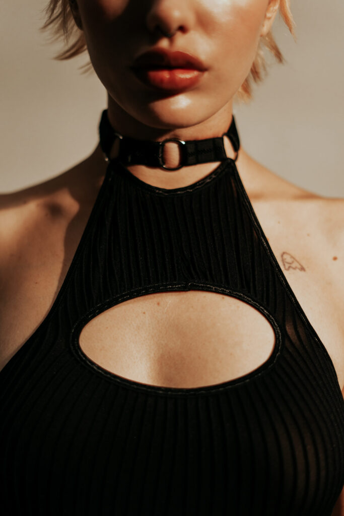 Photo shoot for lingerie brand