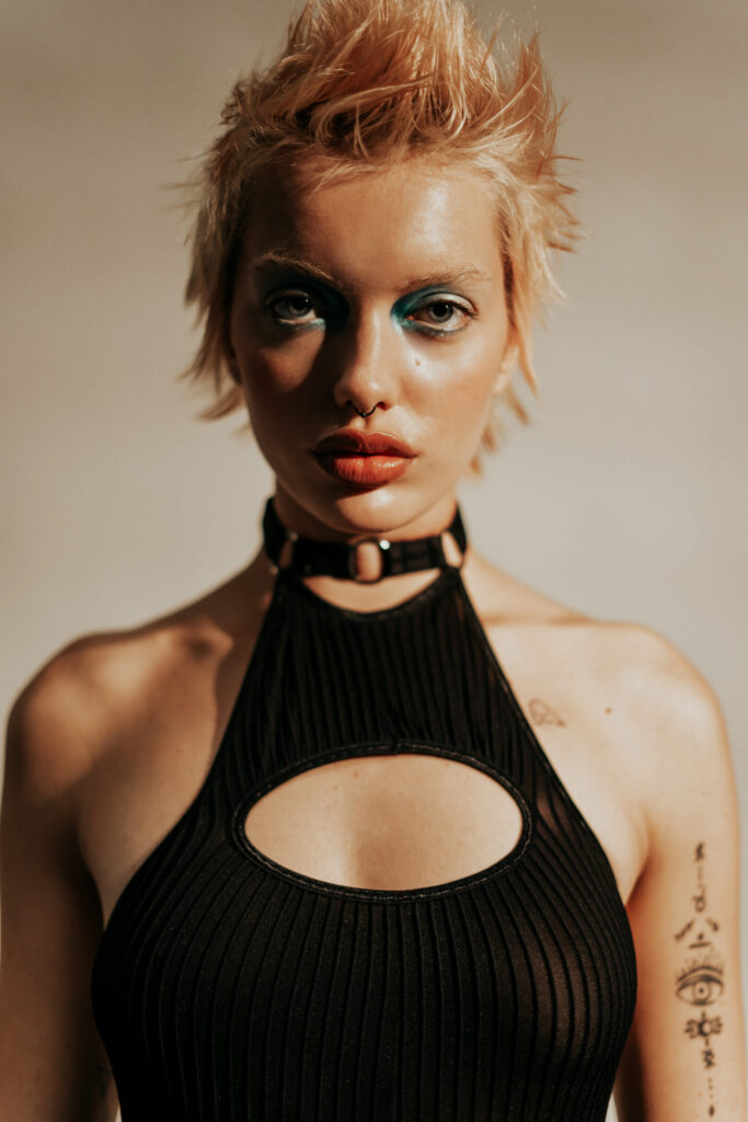 Photo shoot for lingerie brand