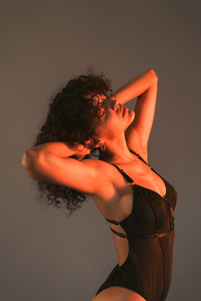 Sesión de fotos sanadora en estudio