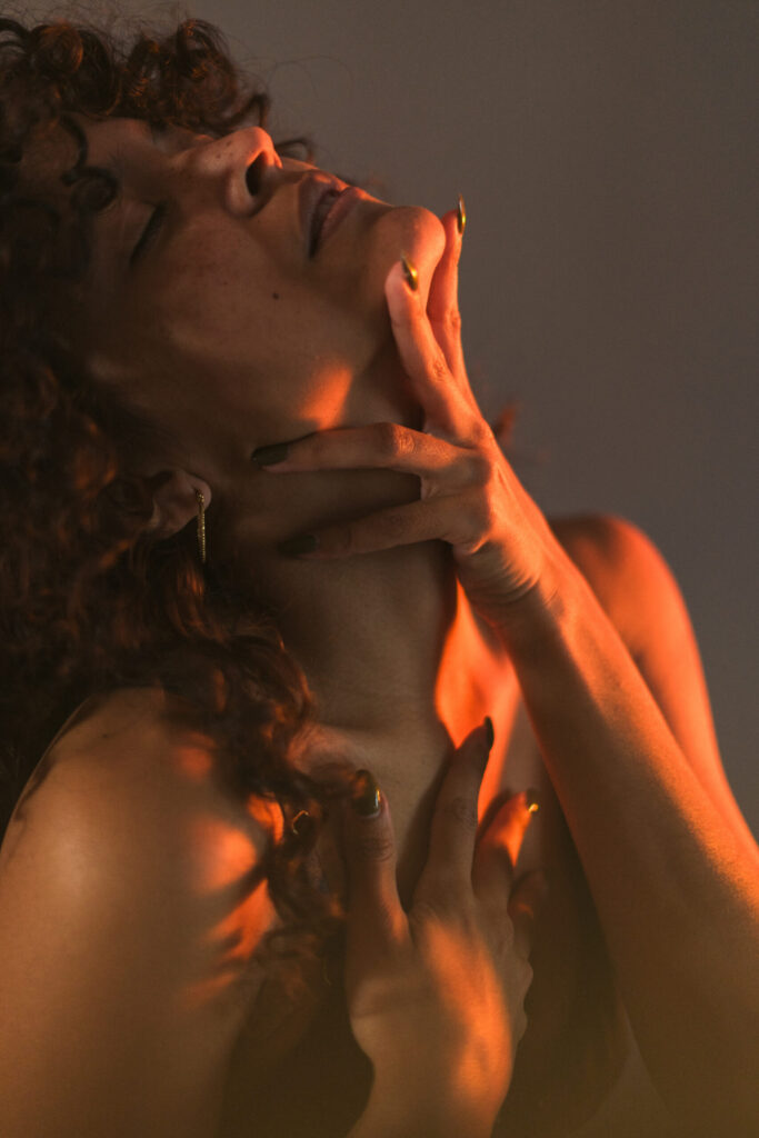 Sesión de fotos sanadora en estudio