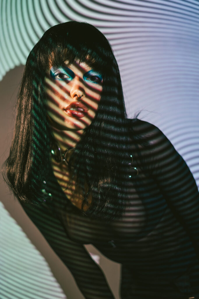 Photo shoot for lingerie brand