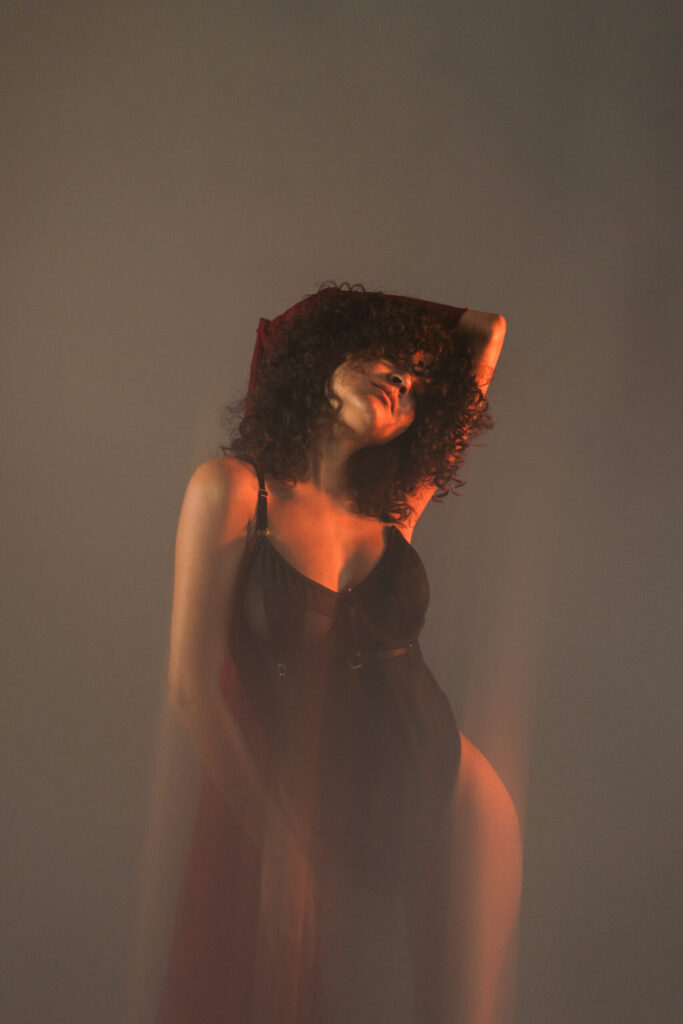 Sesión de fotos sanadora en estudio