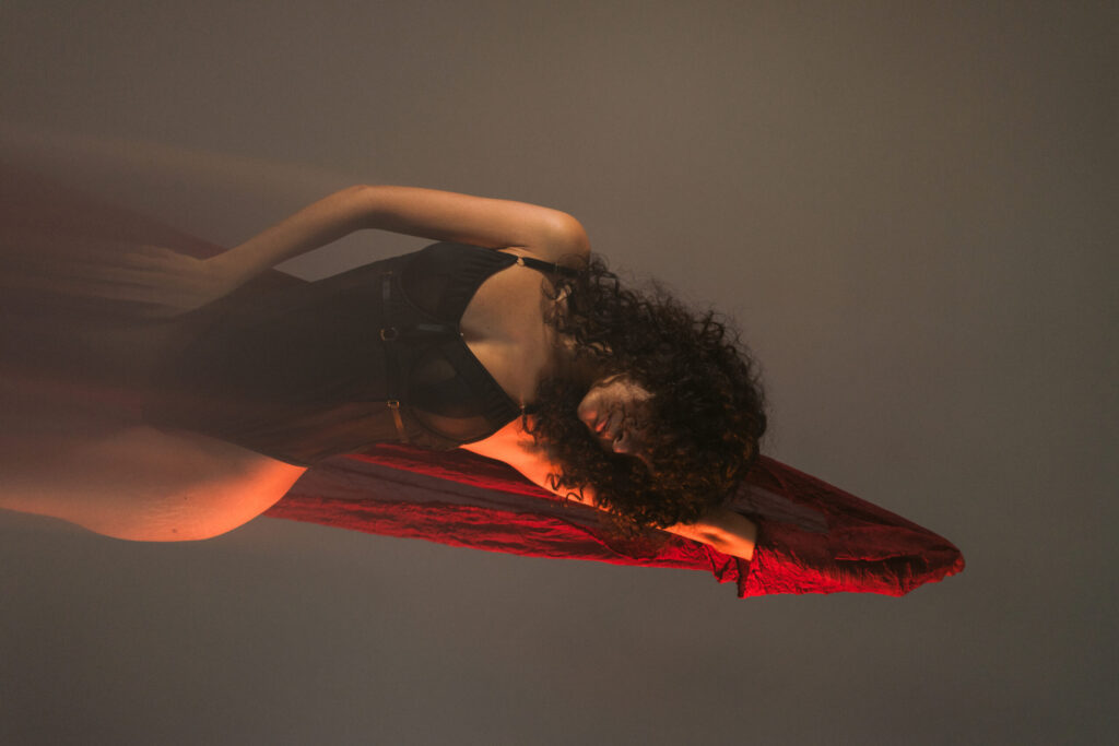 Sesión de fotos sanadora en estudio