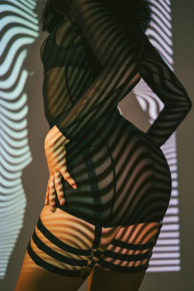 Photo shoot for lingerie brand