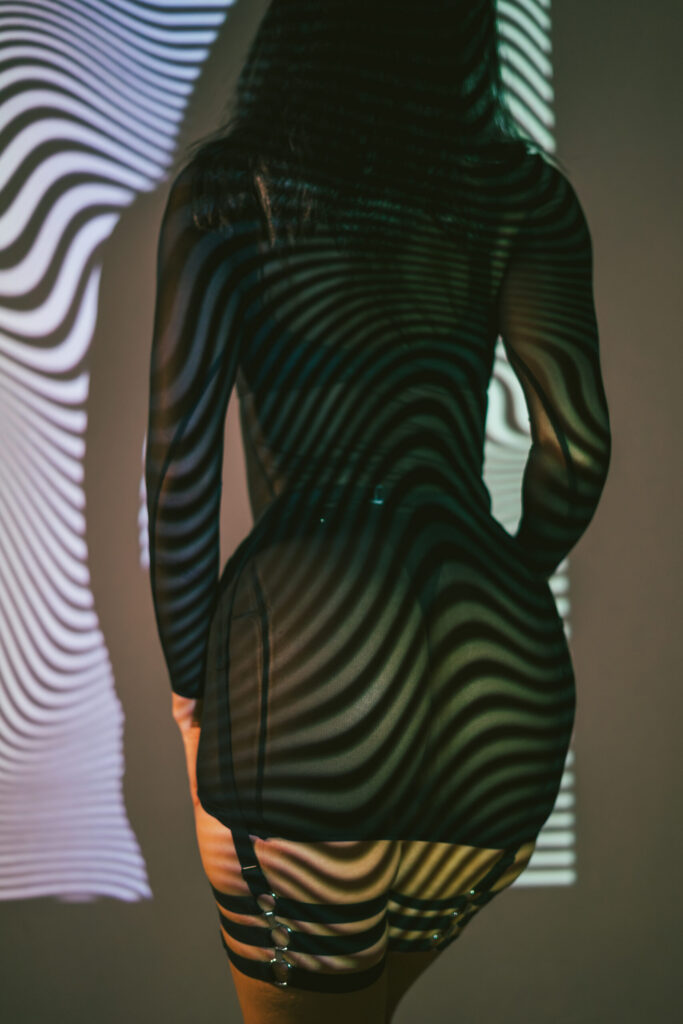 Photo shoot for lingerie brand