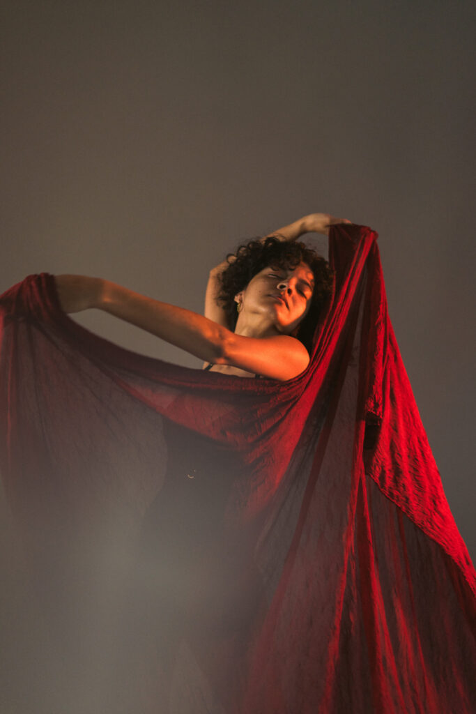 Sesión de fotos sanadora en estudio