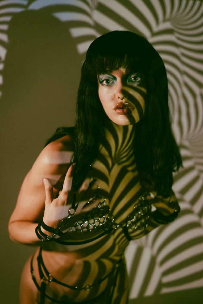 Photo shoot for lingerie brand