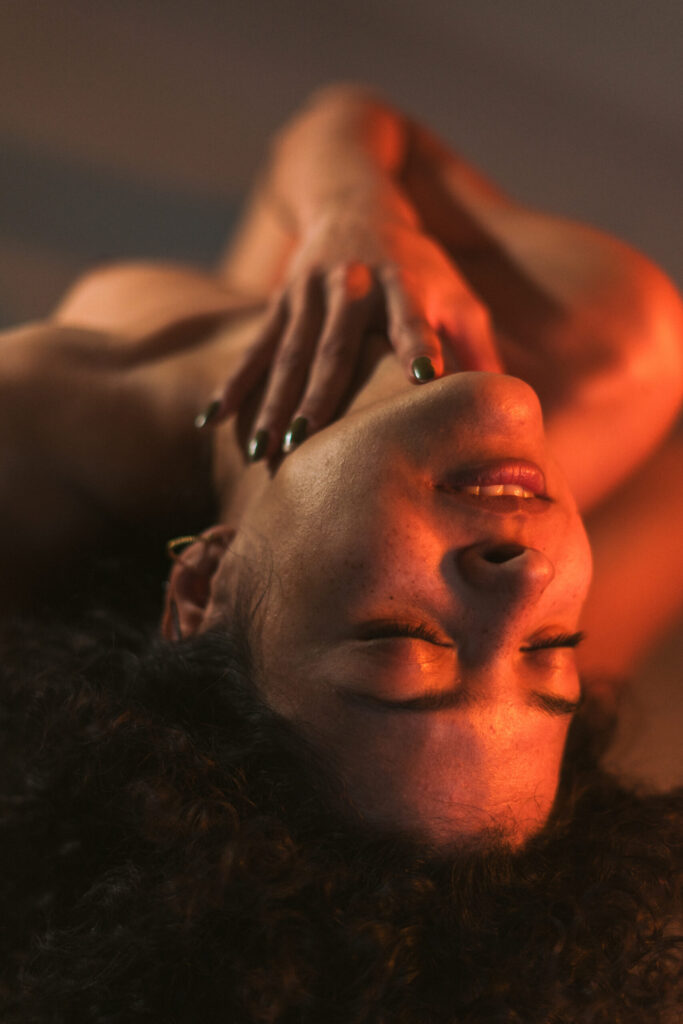 Sesión de fotos sanadora en estudio