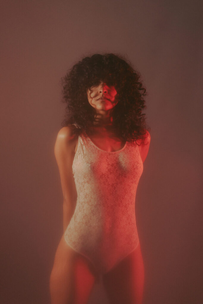 Sesión de fotos sanadora en estudio