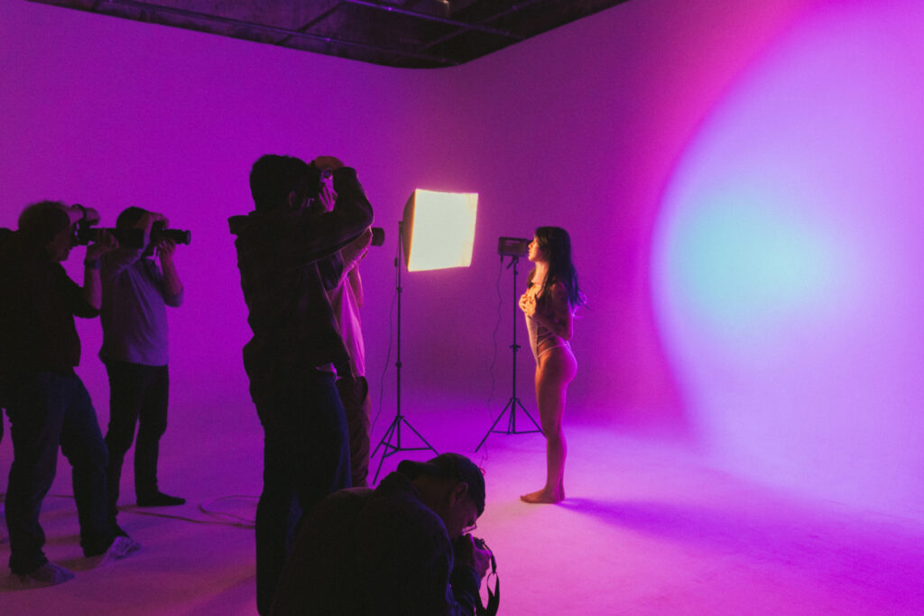 Workshop on artificial light photography