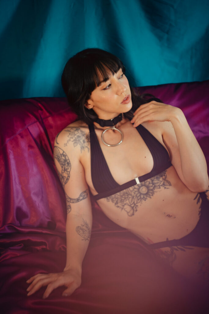 Lingerie photoshoot for a brand