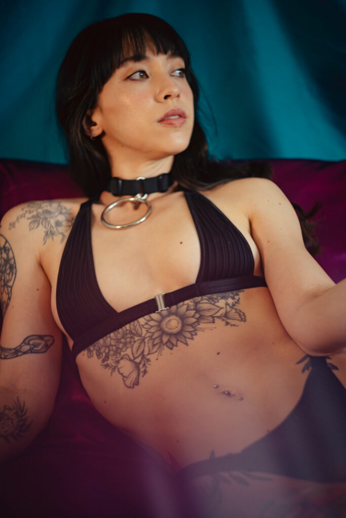 Lingerie photoshoot for a brand