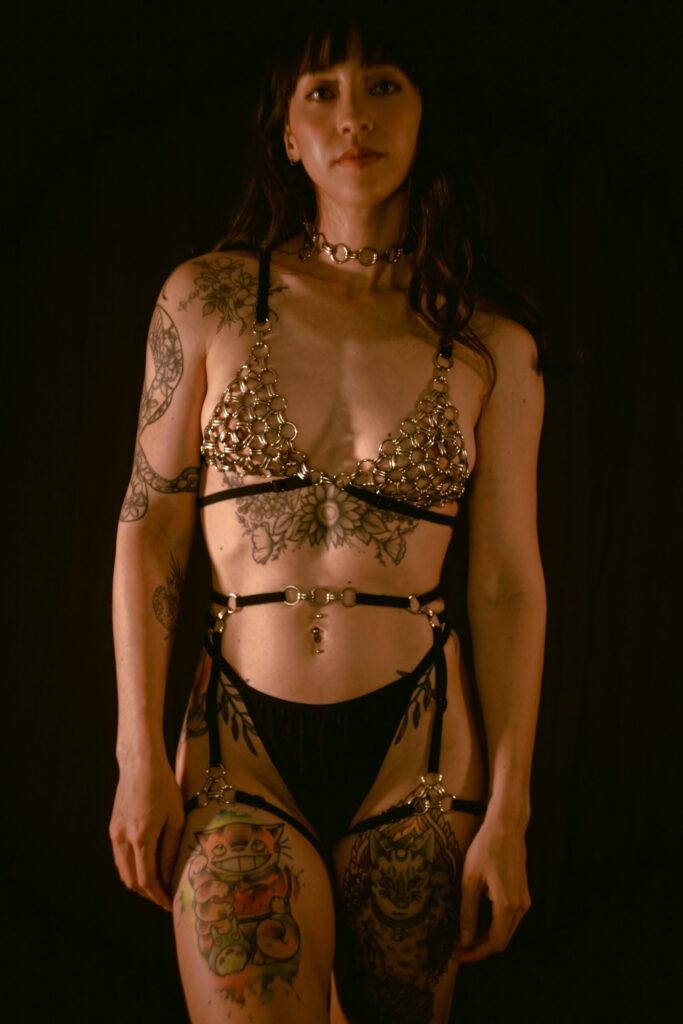 Lingerie photoshoot for a brand