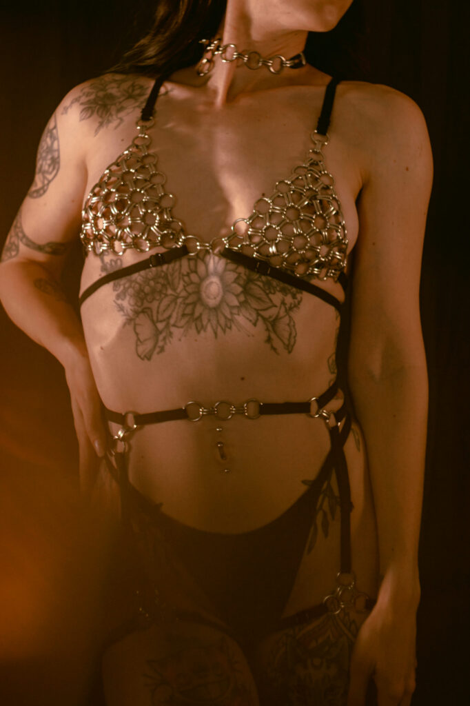 Lingerie photoshoot for a brand