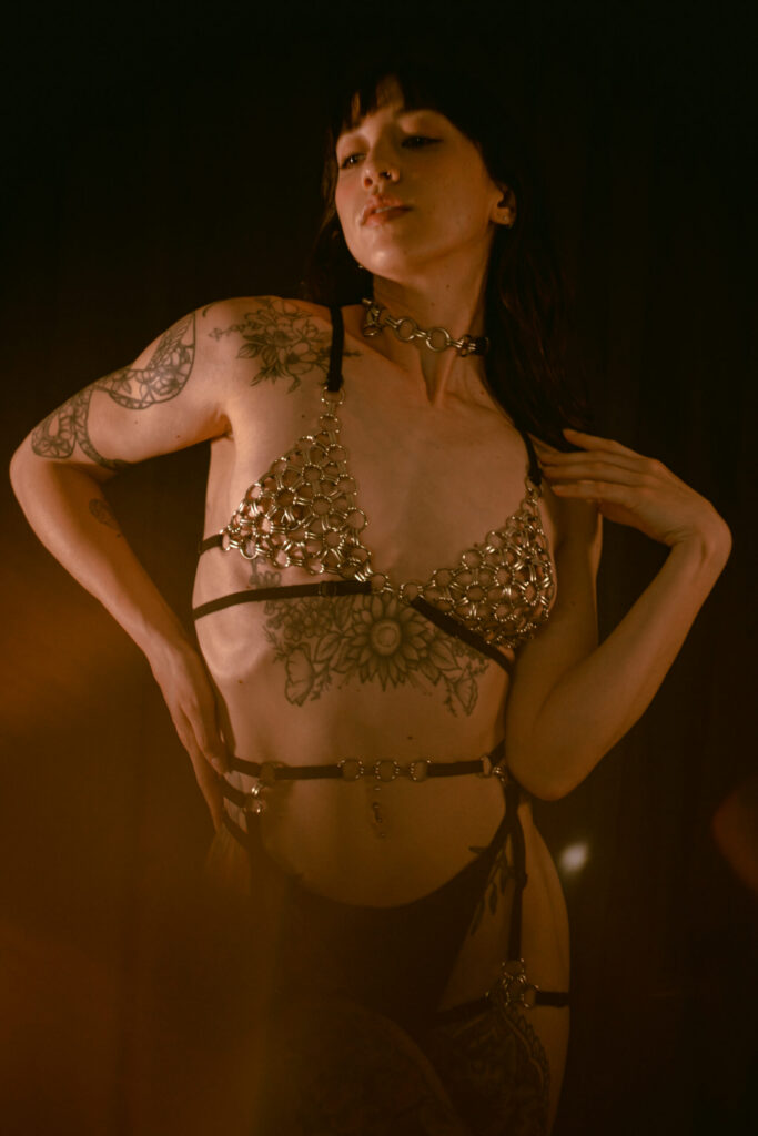 Lingerie photoshoot for a brand