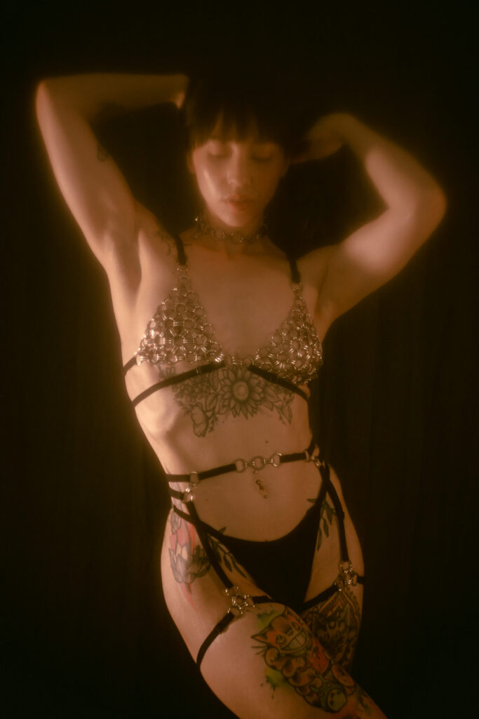 Lingerie photoshoot for a brand