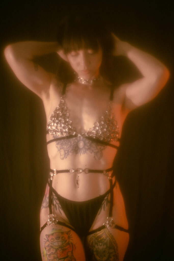 Lingerie photoshoot for a brand