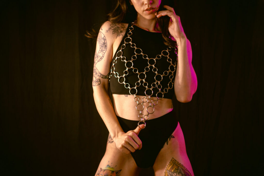 Lingerie photoshoot for a brand