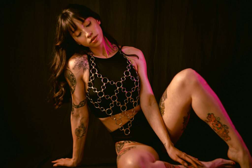 Lingerie photoshoot for a brand