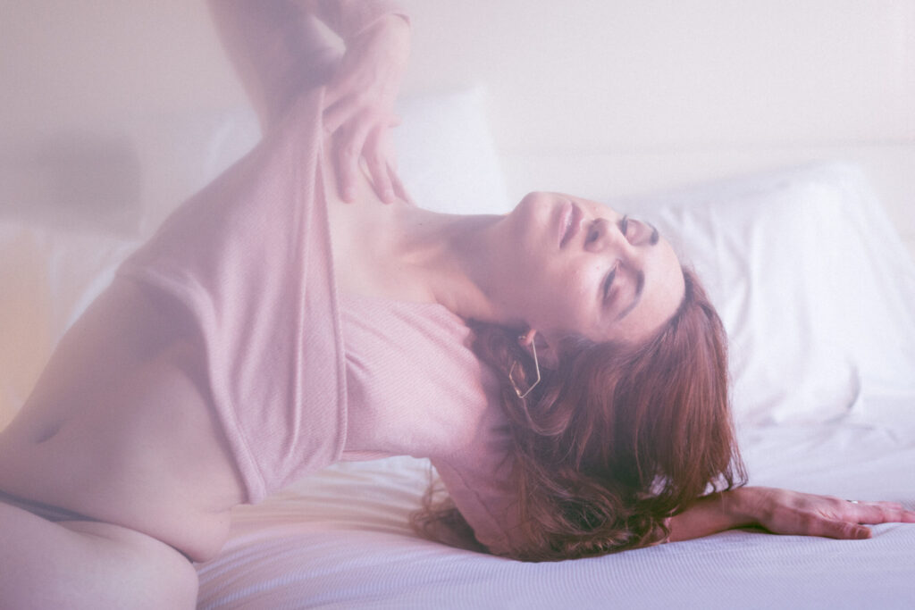 Intimate photo shoot