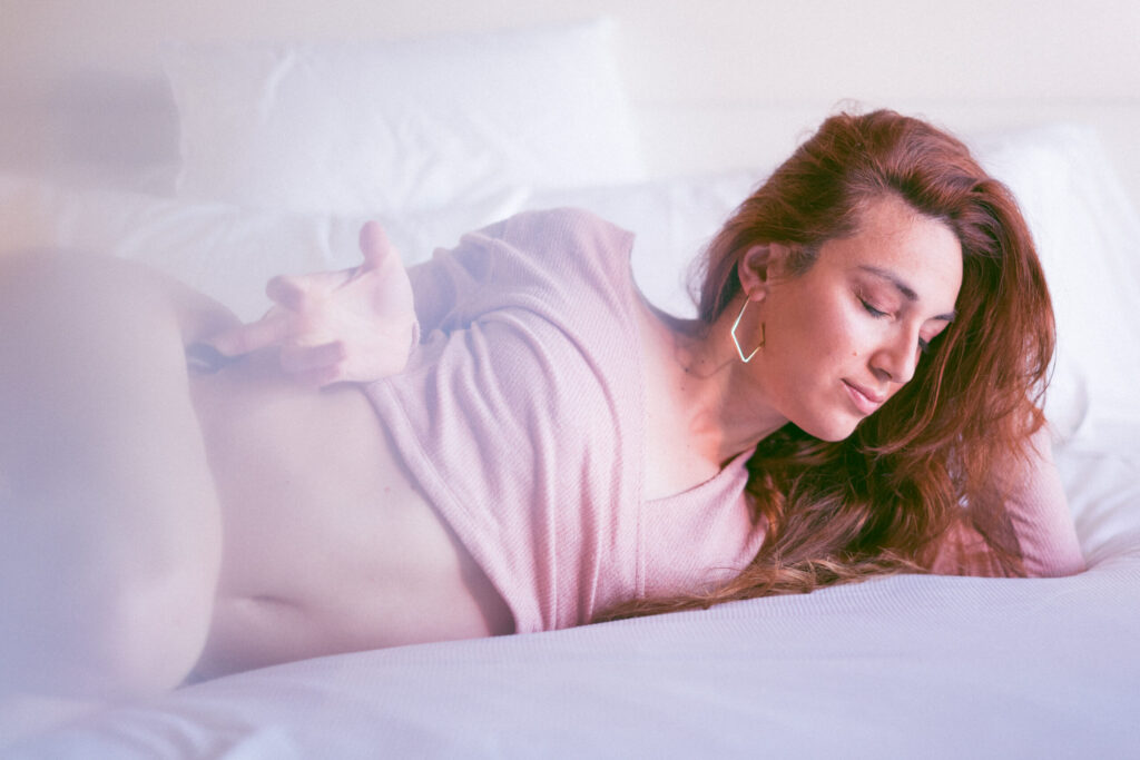 Intimate photo shoot