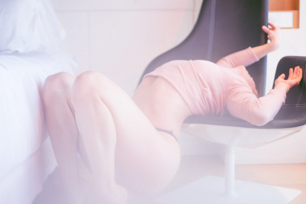 Intimate photo shoot