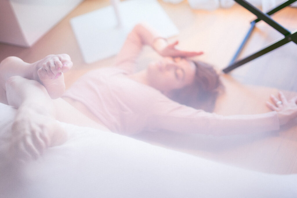 Intimate photo shoot