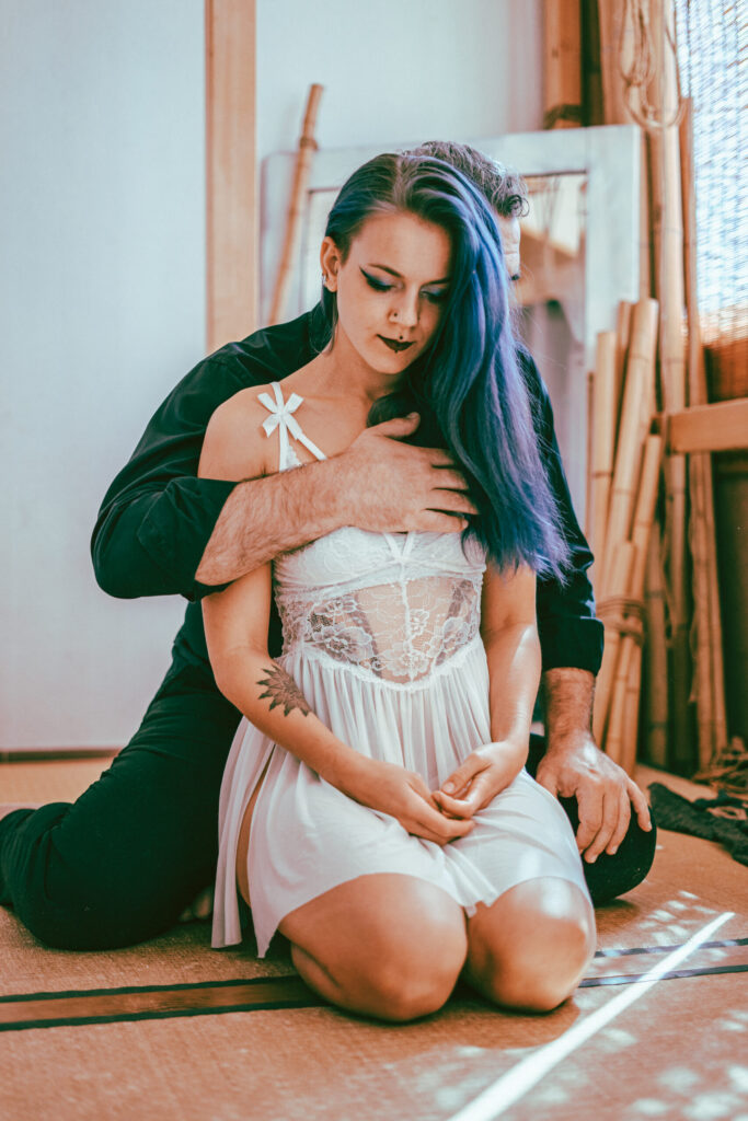 Shibari session