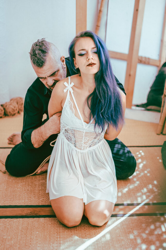 Shibari session
