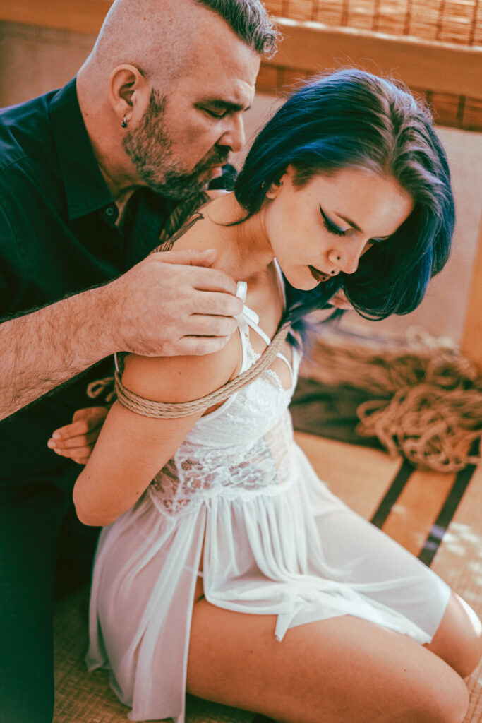Shibari session