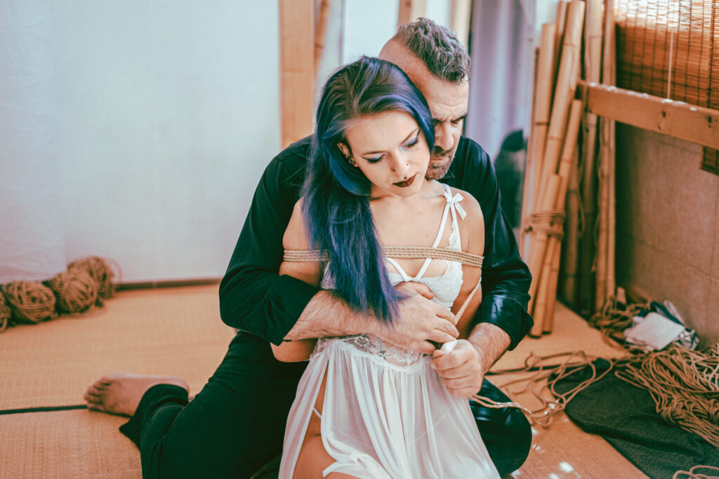 Shibari session