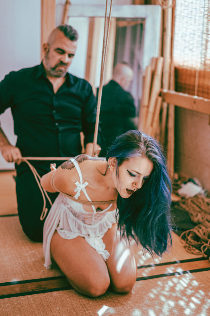 Shibari session