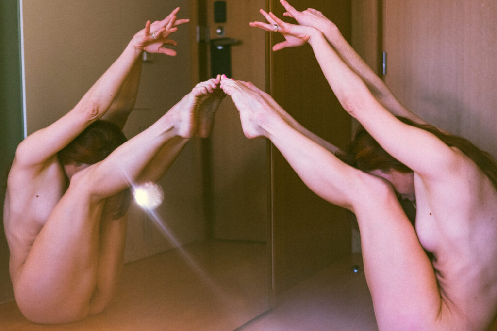 Intimate photo shoot