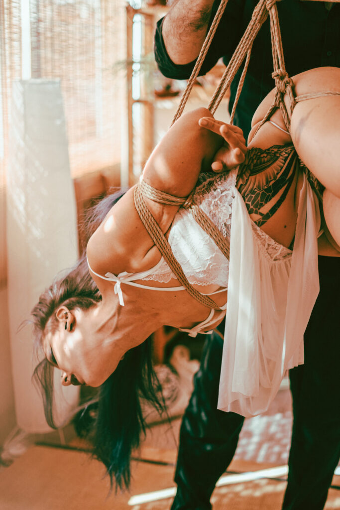 Shibari session