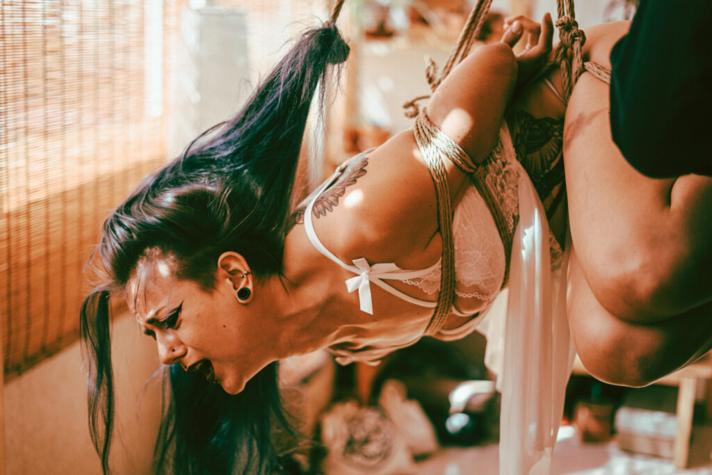 Shibari session