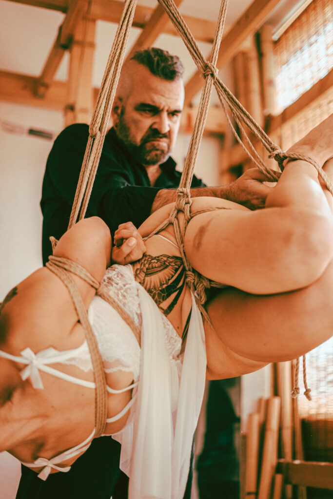 Shibari session