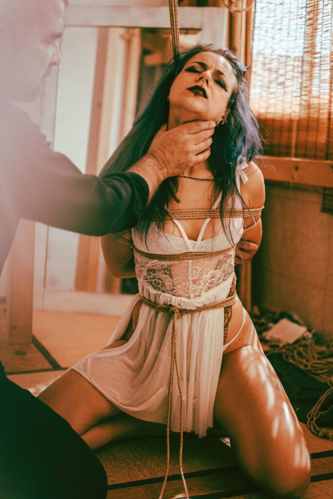 Shibari session