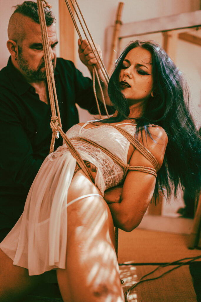 Shibari session