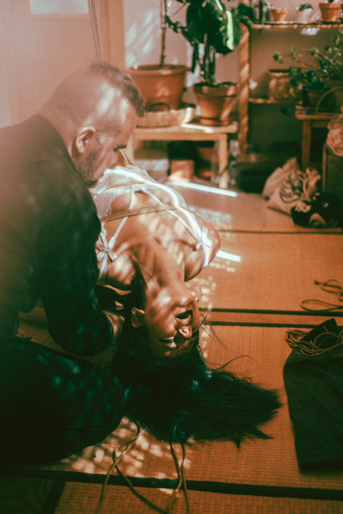 Shibari session