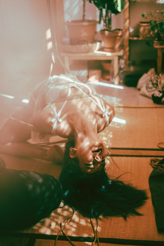 Shibari session