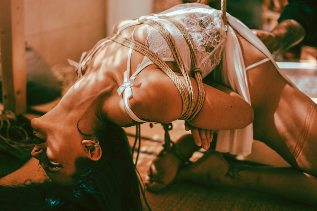 Shibari session