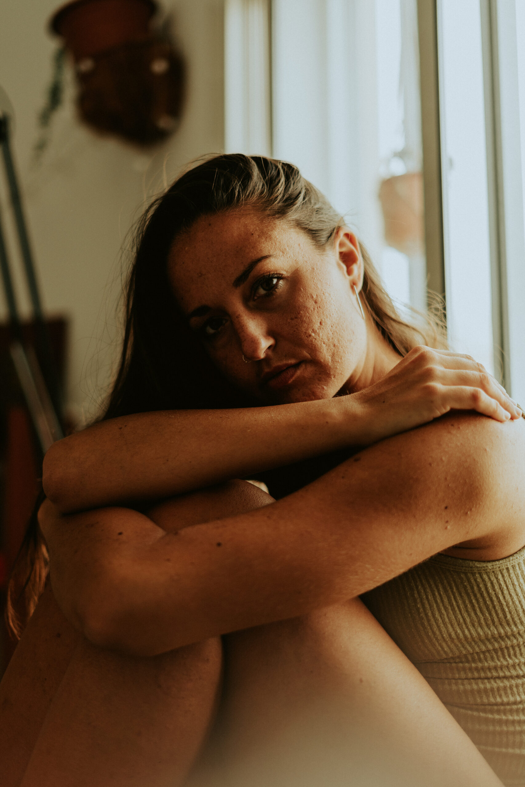 Intimate photo shoot