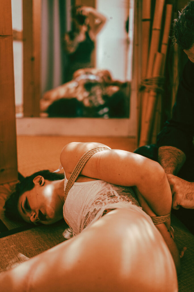 Shibari session