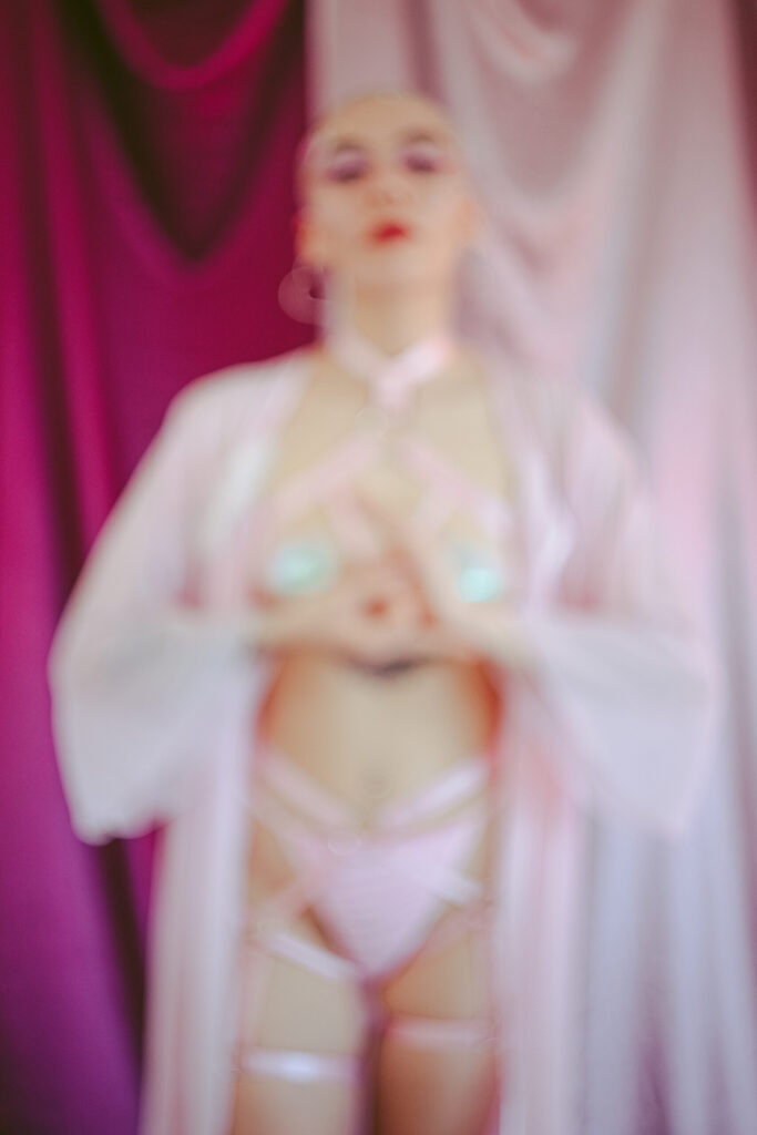 Sesión de fotos íntima en estudio