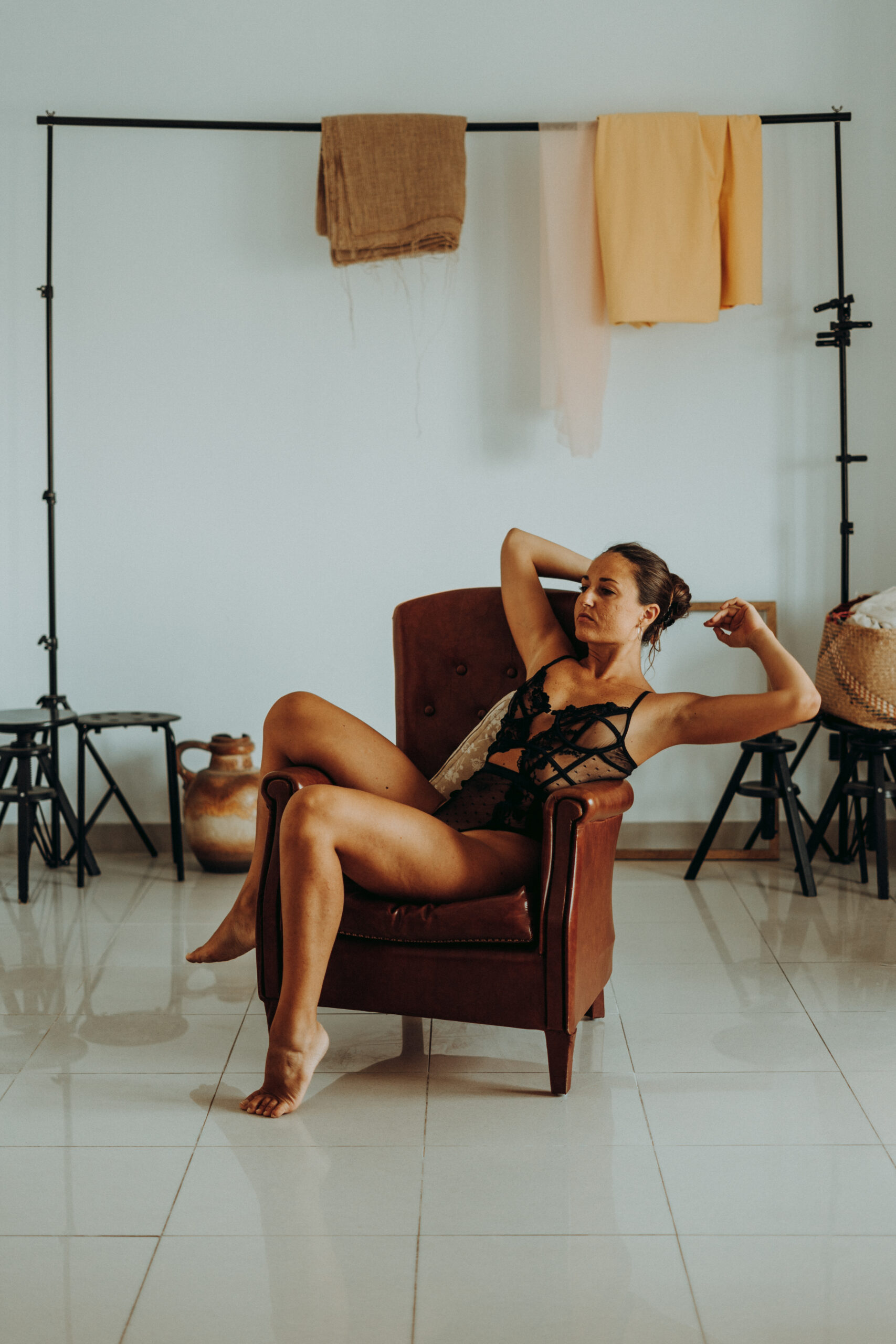 Intimate photo shoot