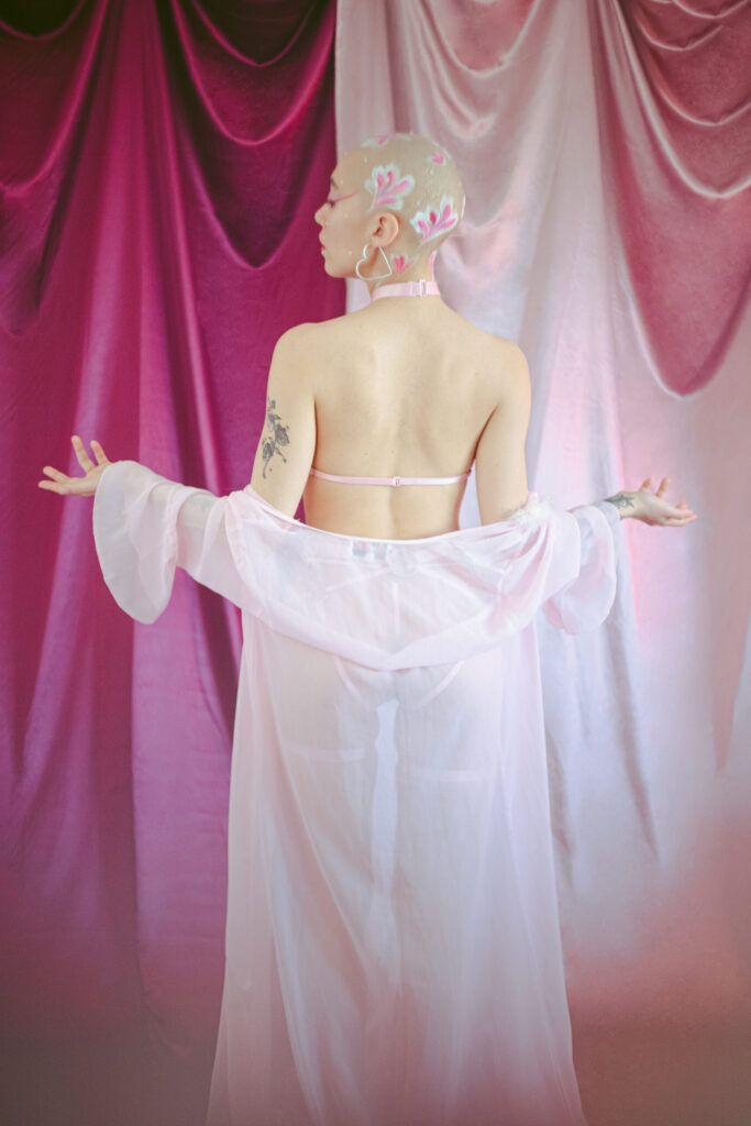 Sesión de fotos íntima en estudio