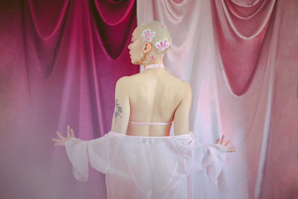 Sesión de fotos íntima en estudio