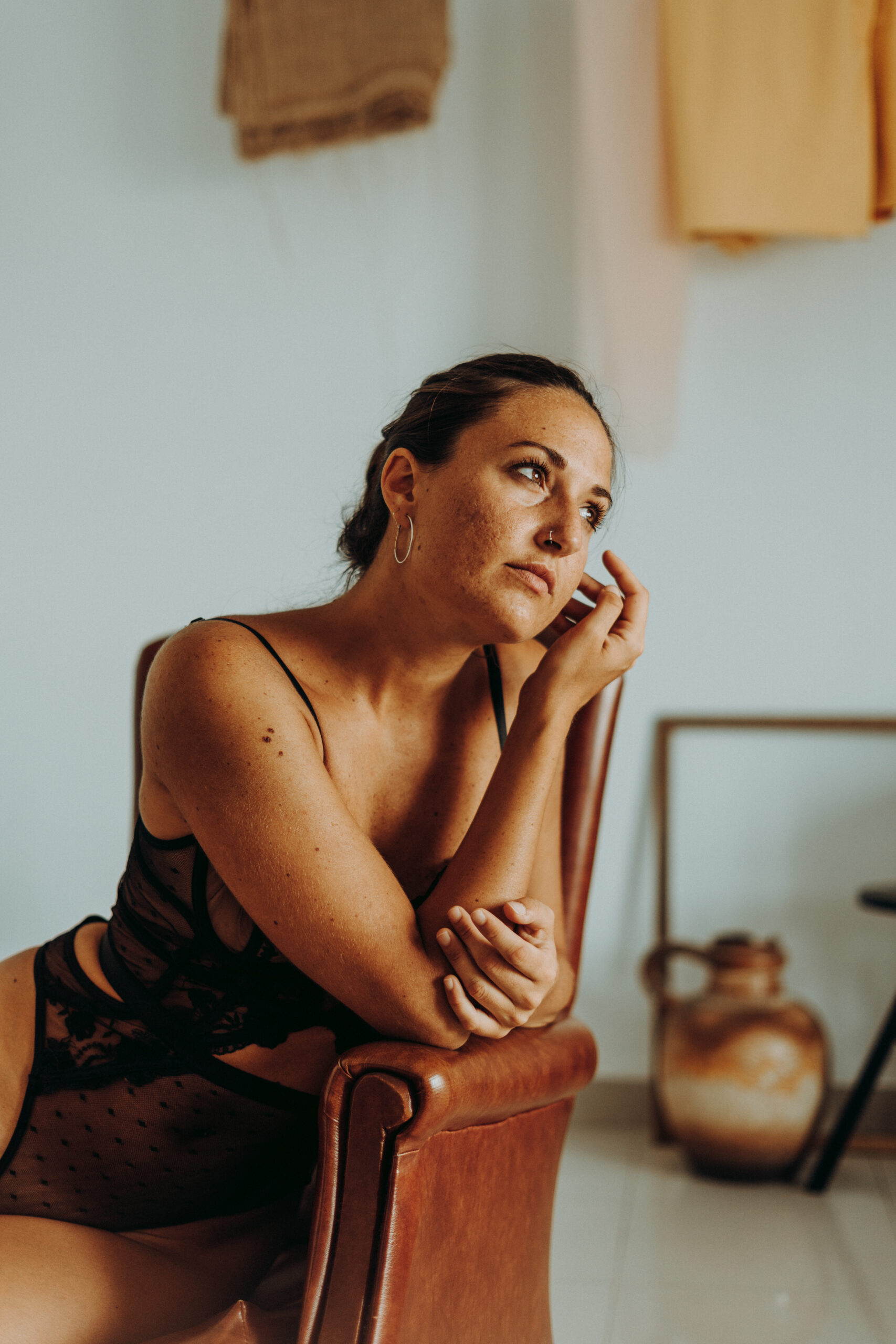 Intimate photo shoot