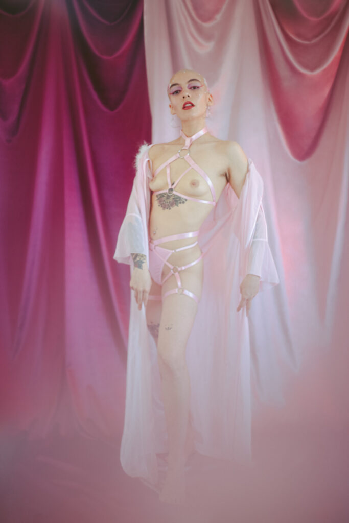 Sesión de fotos íntima en estudio